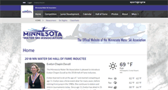 Desktop Screenshot of mnwaterski.org